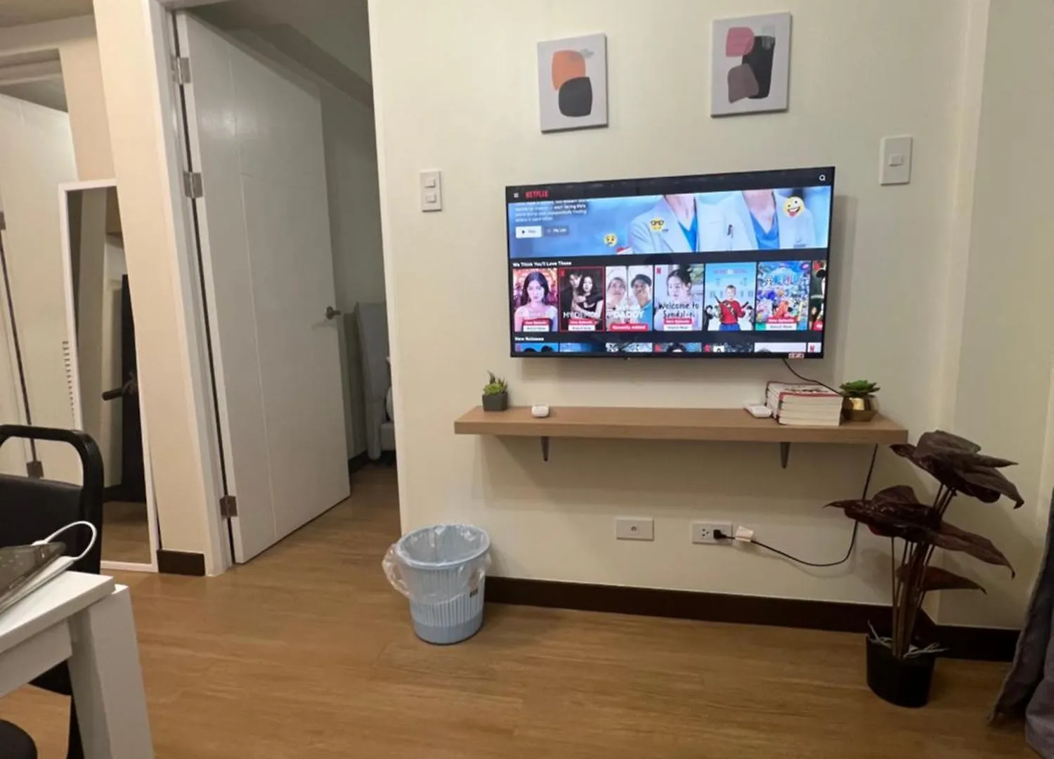 Near Bgc Makati Ortigas 1Br Wi-Fi Netflix Balcony Apartment Manila Philippines